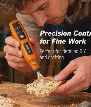 Draadloze Mini Rotary Tool: USB Oplaadbare Boor & Polijstmachine voor DIY Projecten