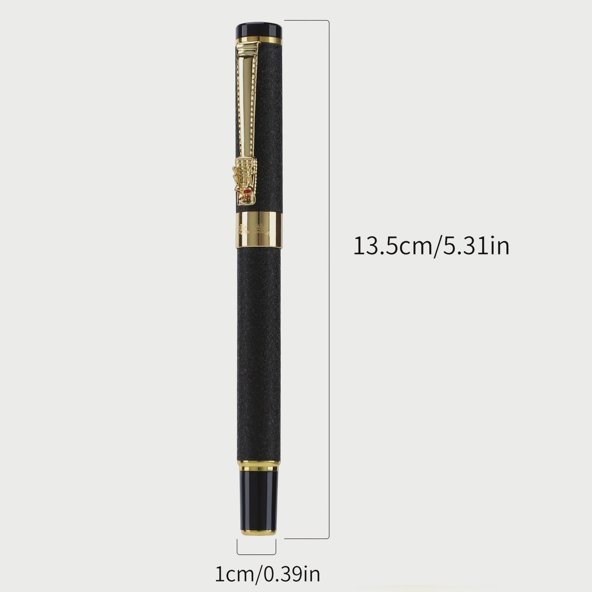 Luxe Metalen Vulpen met Iridium Punt (0.5mm) - Stijlvol Schrijven voor Kantoor en School
