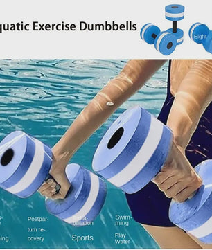 Multicolor EVA Water Dumbbells voor Aquatische Fitness en Zwembad Oefeningen