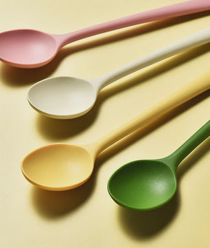 Siliconen Bestekset: Lepels, Koffielepels & Eetstokjes (2/8 Stuks)