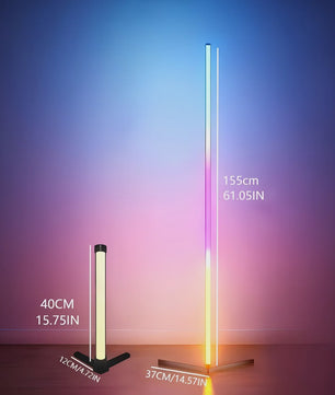 Moderne RGB Vloerlamp met Muziek Sync & 16 Miljoen Kleuren - Sfeerverlichting
