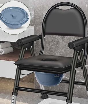 Opklapbare Toiletstoel - Multifunctioneel, Draagbaar & Ruimtebesparend