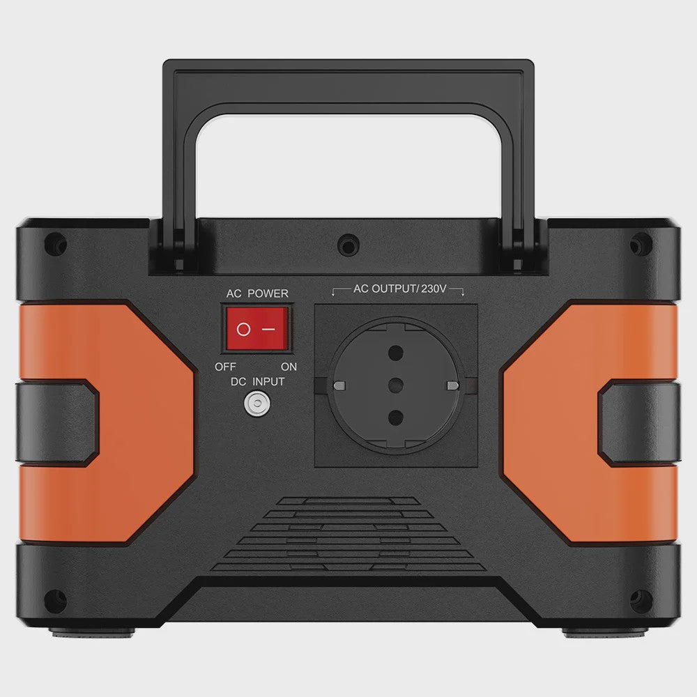 FlashFish EA200 Draagbare Power Station - 200W Pure Sine Wave, Oplaadbaar via Zon/Auto voor Camping & Noodsituaties