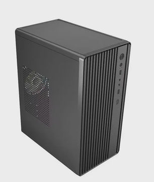 Compacte Mini PC Behuizing voor M-ATX/ITX Moederborden met ATX Voeding & Snelle Koeling