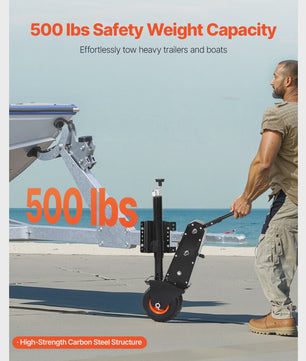 Veelzijdige Boot & Trailer Dolly 500lbs - Verstelbaar 13-23.2 inch - Handmatig of Elektrisch