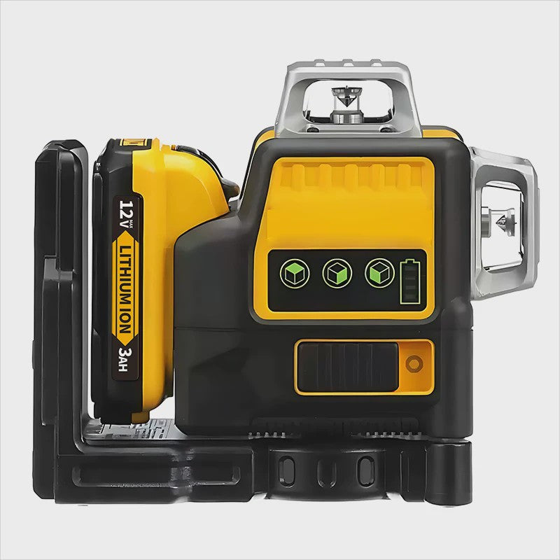Professionele Groene Laserwaterpas DW089LG - 12 Lijnen, 360° Horizontaal/Verticaal