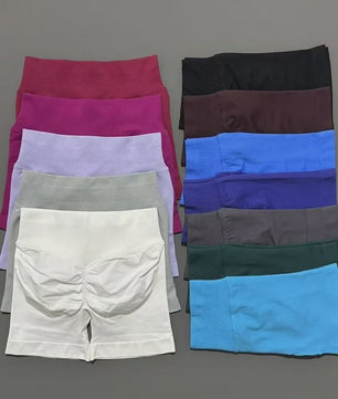 Dames High Waist Push-up Sportshorts - Perfect voor Fitness, Yoga & Workout