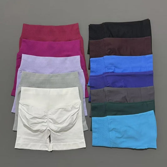 Dames High Waist Push-up Sportshorts - Perfect voor Fitness, Yoga & Workout