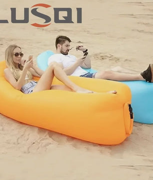 Opblaasbare Lounger & Luchtbank - Snel Opblaasbaar, Comfortabel voor Buiten & Thuis