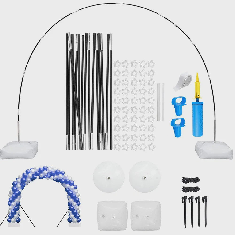 Verstelbare Ballonboog Frame Kit - Feestelijke Decoratie voor Bruiloft, Verjaardag & Evenementen