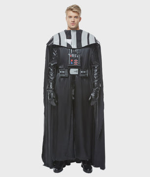 Darth Vader Cosplay Kostuum Heren - Compleet Halloween Verkleedpak met Cape