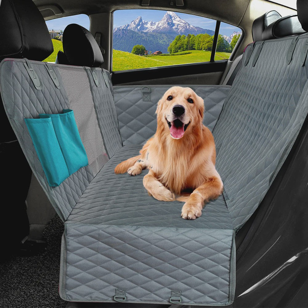 Waterdichte Hond Auto Stoelhoes & Hamac Beschermer met Veiligheidsgordel