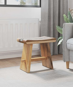 Douchekruk Massief Suar Hout - Natuurlijk Design 50 x 30 x 44 cm