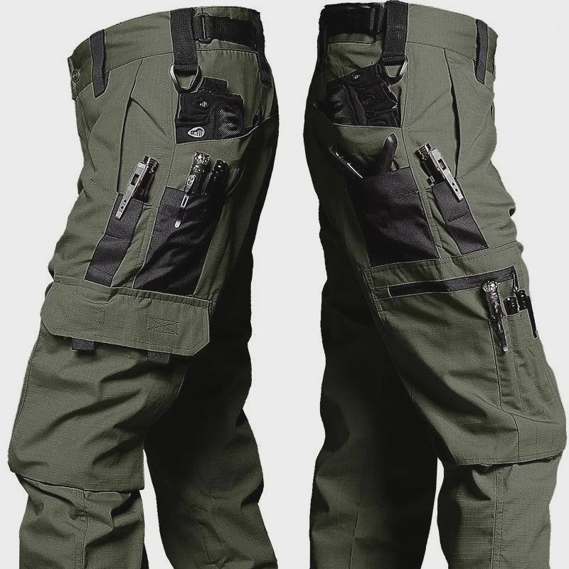 Duurzame Heren Cargo Werkbroek met Meerdere Zakken - Ideaal voor Outdoor & Casual Gebruik
