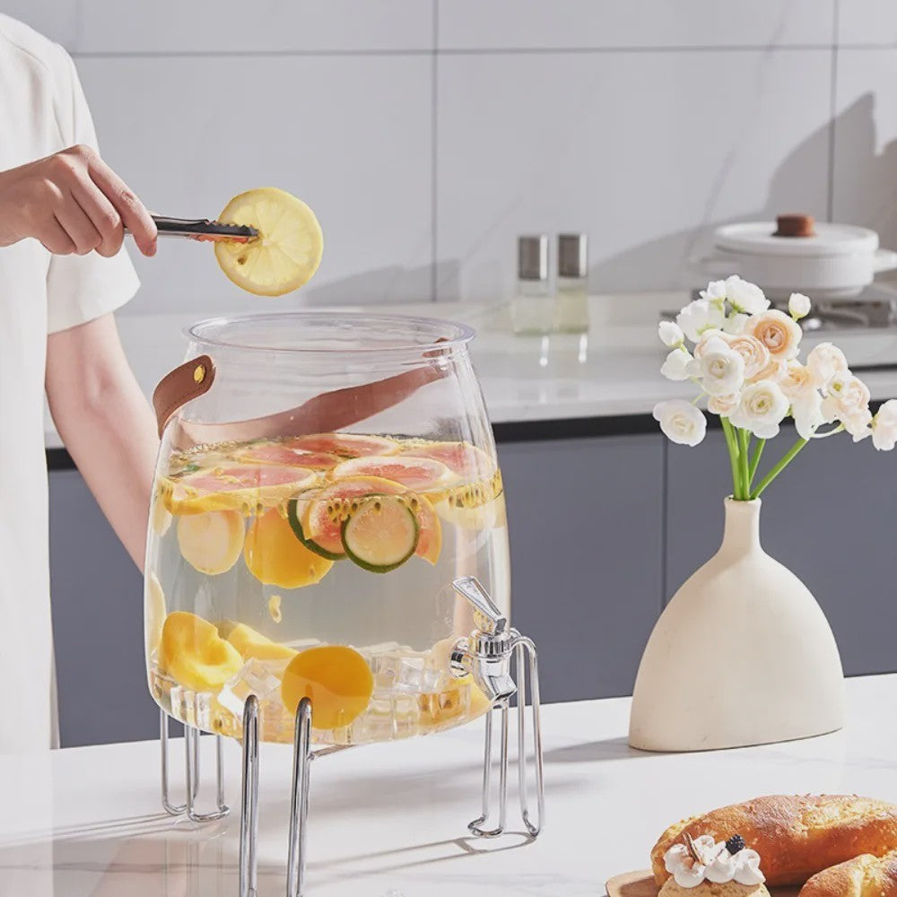 Grote Drankdispenser 5/15L met Kraan - Ideaal voor Feesten en Bijeenkomsten