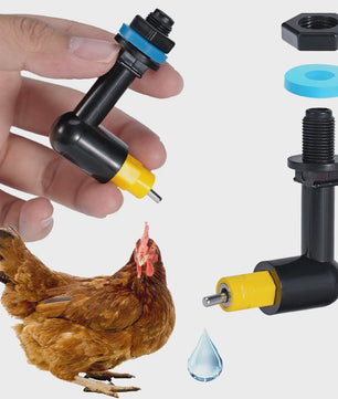 Automatische Nipler Drinkbakjes voor Pluimvee - 2, 4 of 6 Stuks
