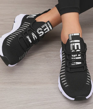 Ademende Sportschoenen Dames - Lichtgewicht Mesh, Comfortabele Zachte Zool, Casual Sneakers
