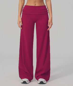 Dames Yoga Bell-Bottoms met Hoge Taille - Flared Sportbroek voor Fitness & Gym