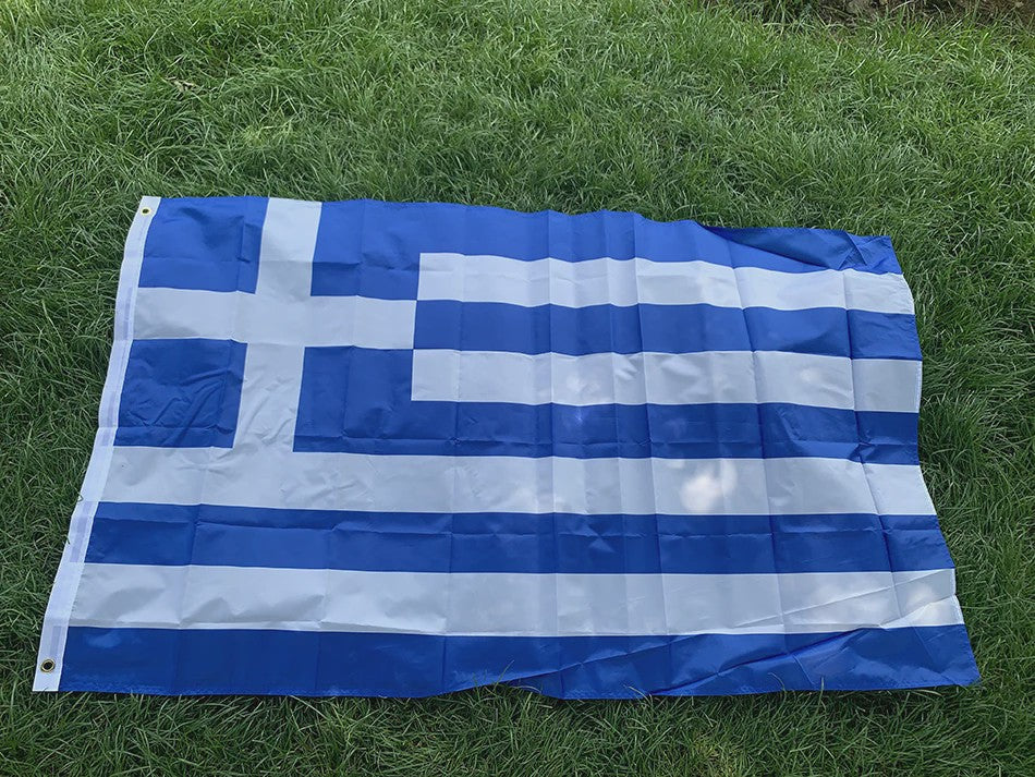 Griekse Vlag 3x5ft - Polyester Nationale Vlag van Griekenland