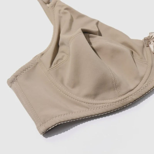 Beauwear Volle Cup Minimizer BH met Beugel - Grote Maten (36-52 D/E/F) - Zwart & Nude
