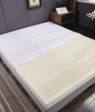 100% Natuurlijk Latex Matras uit Thailand - Dikke Topper voor Huis & Slaapzaal - 1.5m & 1.8m