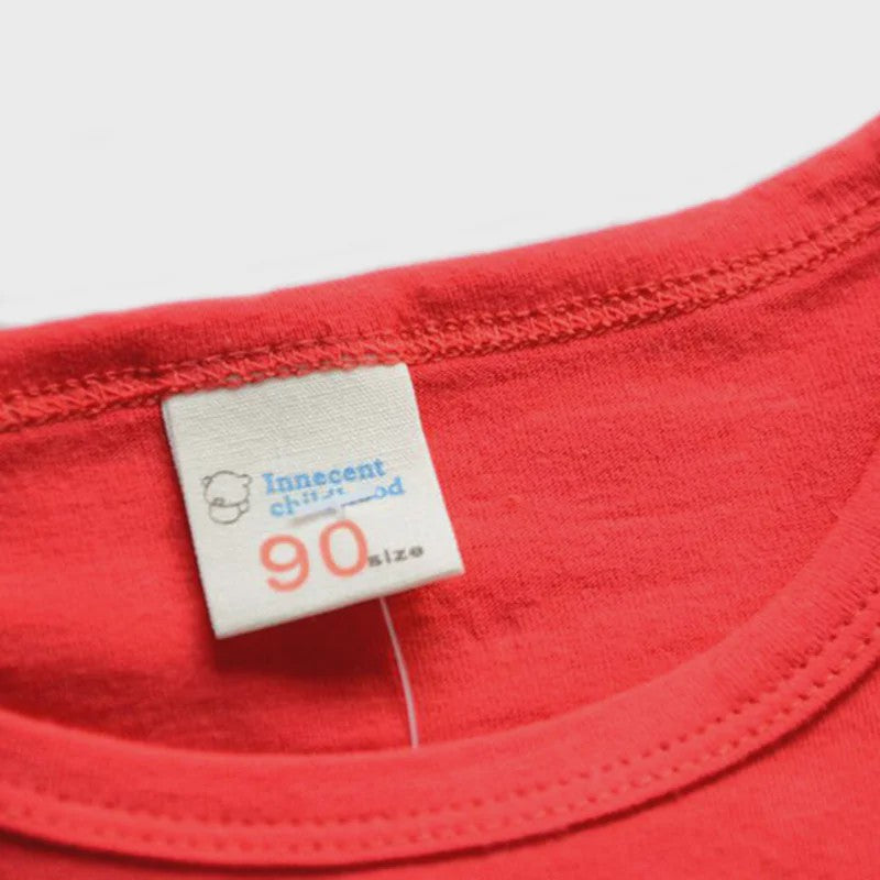 Zomer T-shirt Kinderen Katoen Korte Mouw - Jongens & Meisjes (2-16 Jaar)