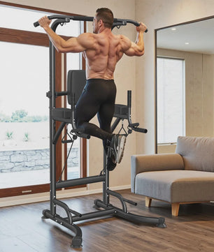 Power Tower Home Gym Station - Multifunctioneel Dip Station & Pull Up Bar
