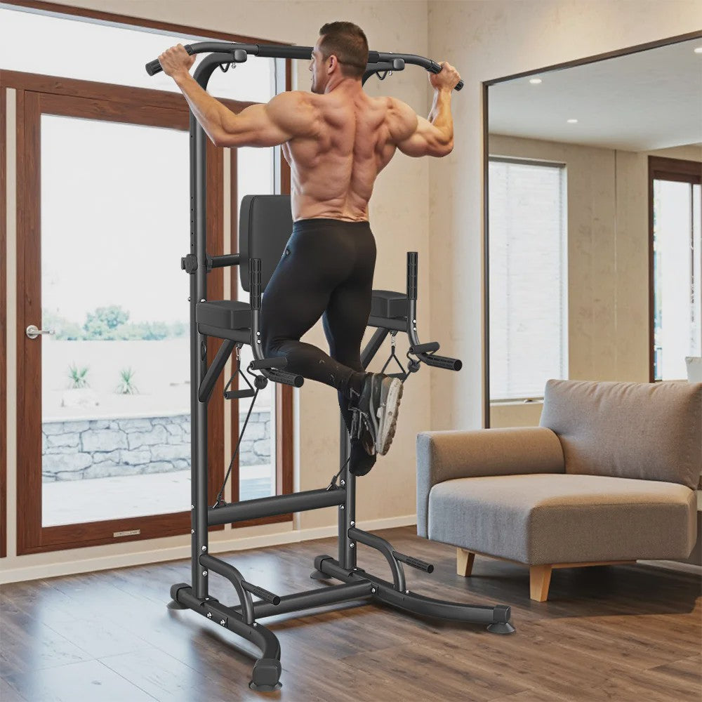 Power Tower Home Gym Station - Multifunctioneel Dip Station & Pull Up Bar