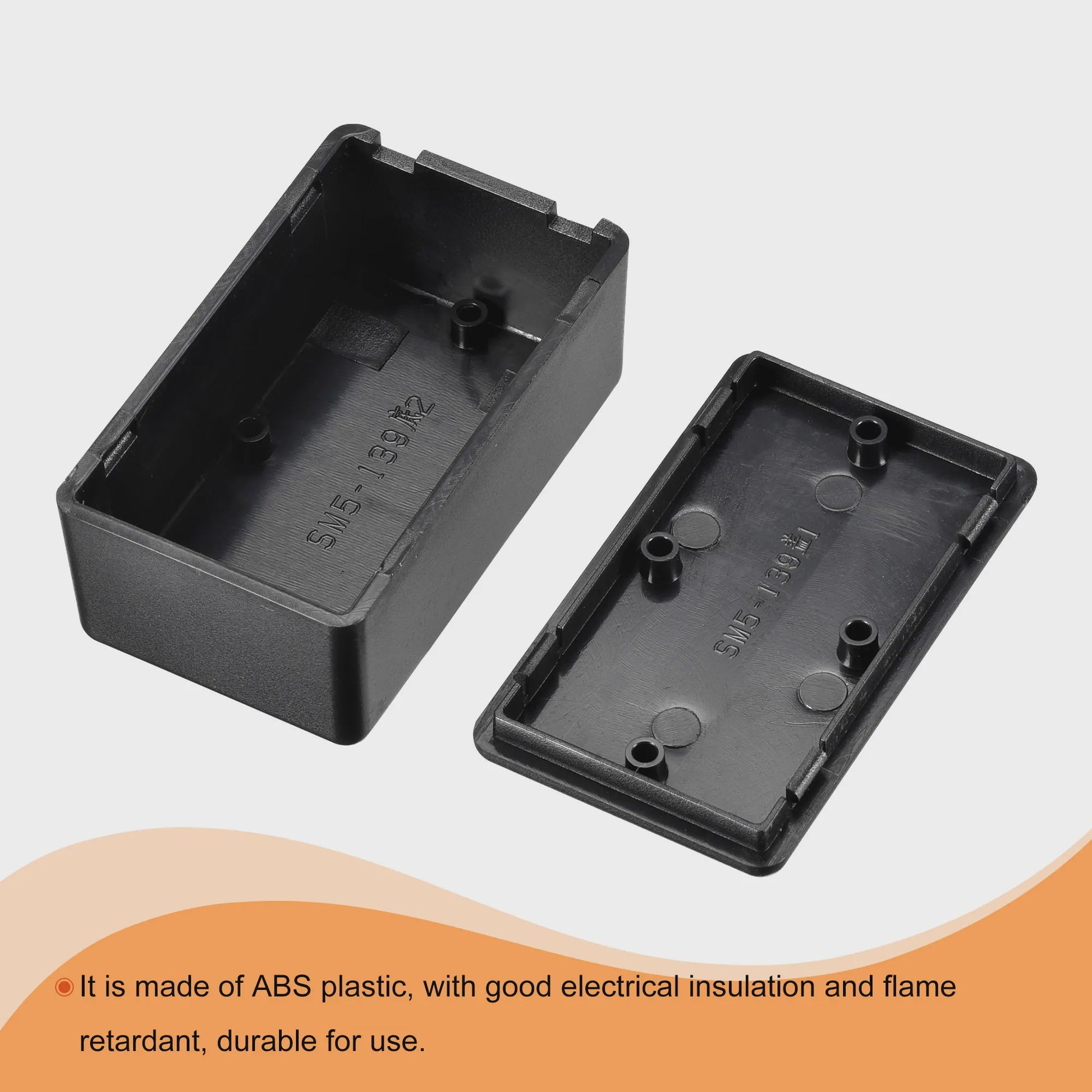 ABS Plastic Projectboxen (1-10 Stuks) - Stofdicht & Duurzaam voor Elektronica