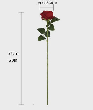 Kunst Rozen Takken - Realistische Kunstbloemen voor Bruiloft & Decoratie (1, 5, 10, 20 stuks)