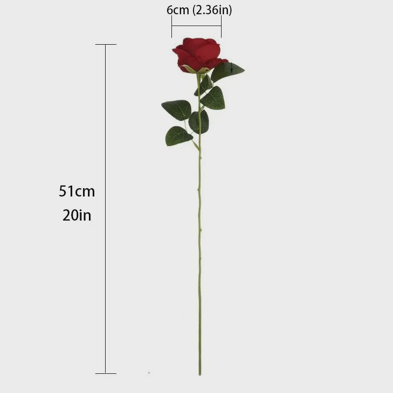 Kunst Rozen Takken - Realistische Kunstbloemen voor Bruiloft & Decoratie (1, 5, 10, 20 stuks)