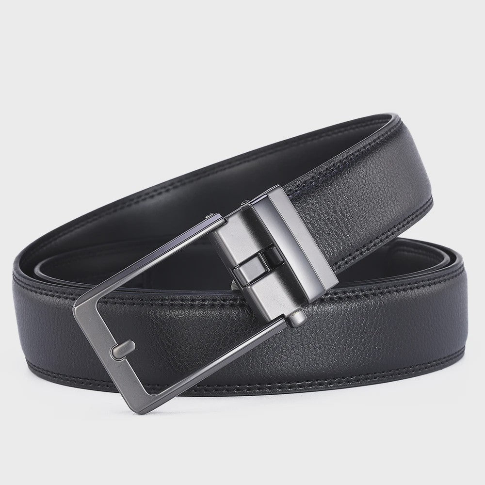Heren Riem met Automatische Gesp - Stijlvol Kunstleer voor Jeans & Pantalons