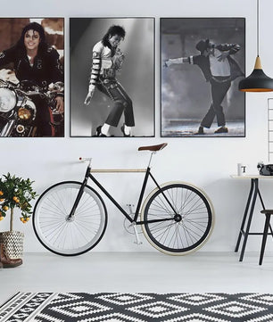 Iconische Michael Jackson Poster - Retro Muziek Kunst Decoratie