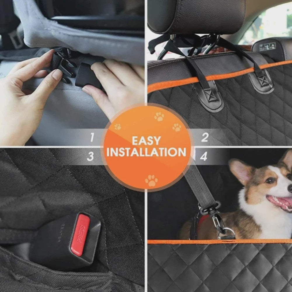 Waterdichte Honden Autostoelhoes - Bescherm uw Interieur met Hammock Stijl
