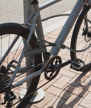Heavy Duty D-Slot Fietsslot met 1.2M Staalkabel & Beugel - Anti-diefstal