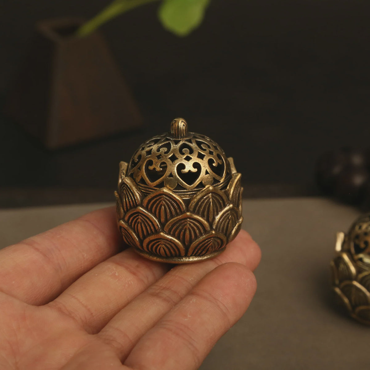 Lotus Wierookhouder - Mini Zen Decoratie voor Meditatie & Ontspanning