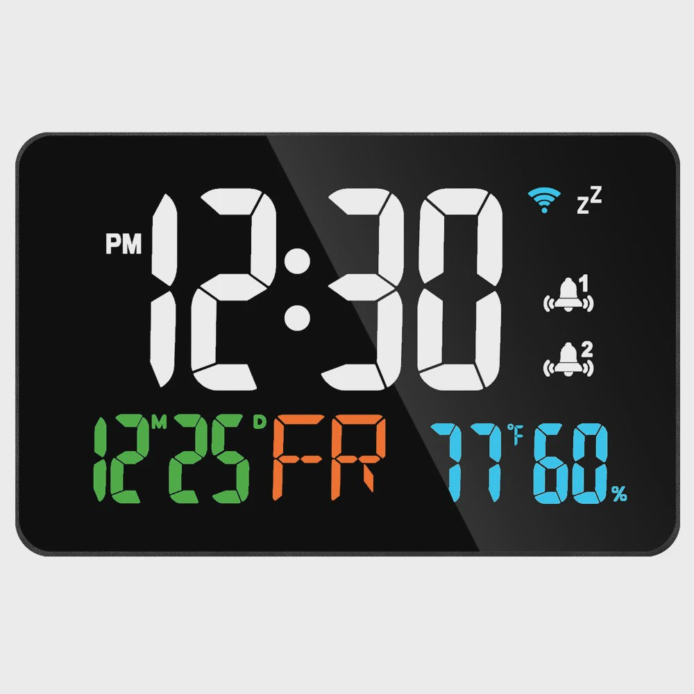 Intelligente WiFi Klok met Datum, Temperatuur & Vochtigheid - LED Display