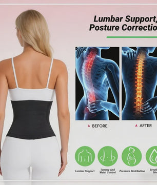 Shapewear Corset Waist Trainer met Dubbele Buikcontrole voor Slanke Taille