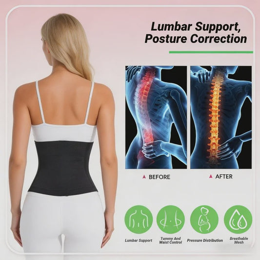 Shapewear Corset Waist Trainer met Dubbele Buikcontrole voor Slanke Taille