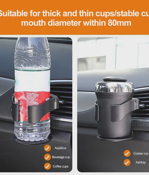Universele Auto Air Vent Bekerhouder - Verstelbaar voor Koffie, Water & Meer