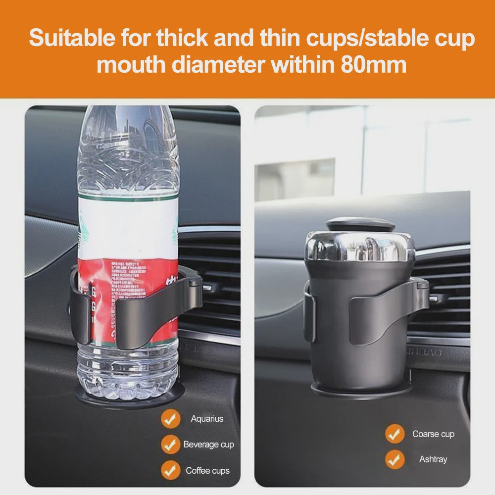Universele Auto Air Vent Bekerhouder - Verstelbaar voor Koffie, Water & Meer