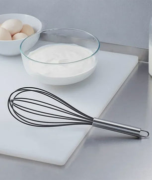 10-inch Roestvrijstalen Garde - Handmatige Eierklopper & Mixer voor Keuken