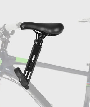 Universeel Fiets Kinderzitje Voorop - Verstelbaar met Veiligheidshandvat en Pedalen