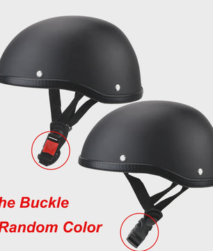 Retro Vintage Motorhelm Unisex - Lichtgewicht Half Face Fietshelm
