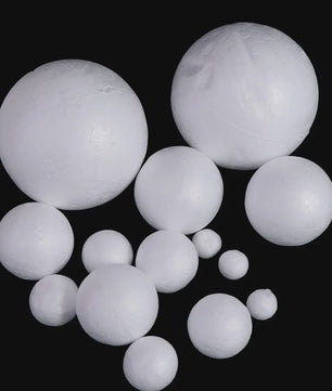 Mini Polystyreen Ballen Wit - Decoratie & Kerstversiering