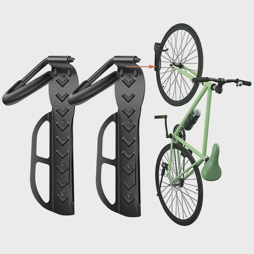 Fietsendrager Muurbevestiging - Stevige Fiets Hanger voor Mountainbikes & Racefietsen