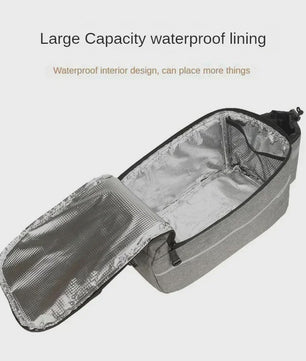 Waterdichte Fietstas 13L - Bagagedrager Tas, Fietsmand, Fietstouring, Schoudertas
