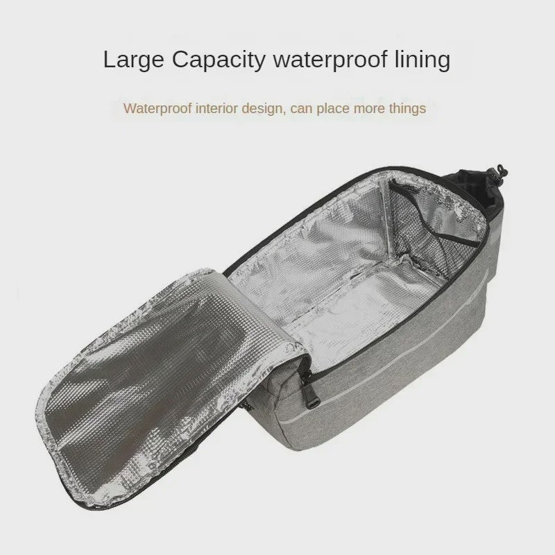 Waterdichte Fietstas 13L - Bagagedrager Tas, Fietsmand, Fietstouring, Schoudertas