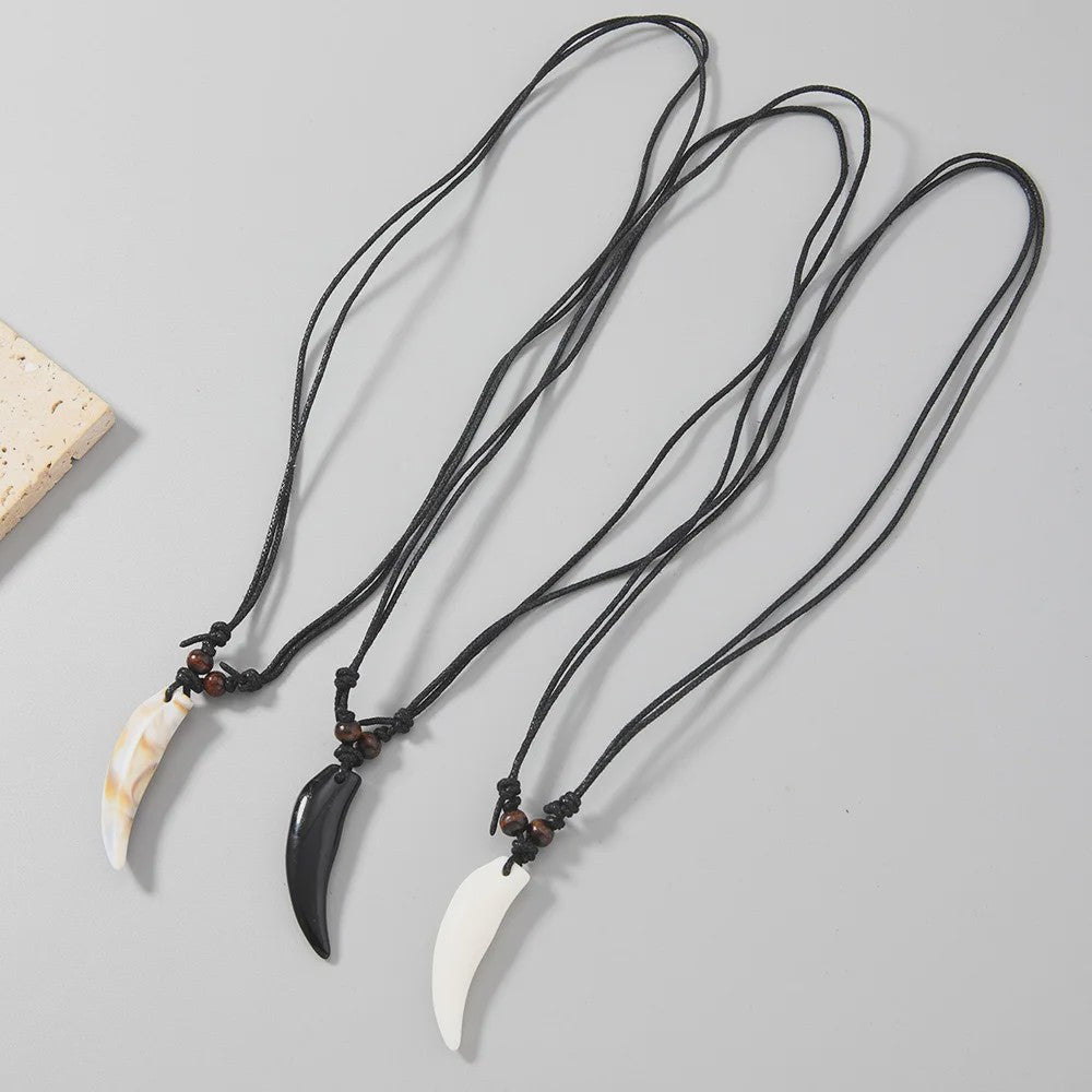 Handgemaakte Wolfstand Ketting - Uniek Hanger Sieraad voor Mannen & Vrouwen