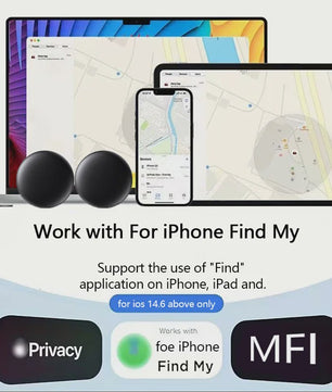 4x Apple Find My Smart Tracker Tags met Magneet & Siliconen Hoes - Anti-verlies Tracker